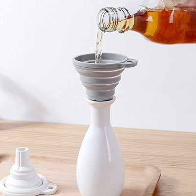 Embudo Plegable de Silicona para Cocina - Image 9