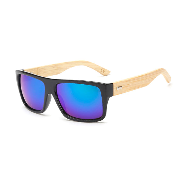 Gafas de Sol con Patillas de Bambú - Estilo Retro Unisex