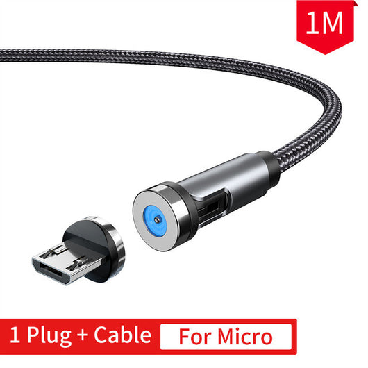 Cable de Carga Magnético Giratorio 3 en 1 Compatible con Apple - Image 6