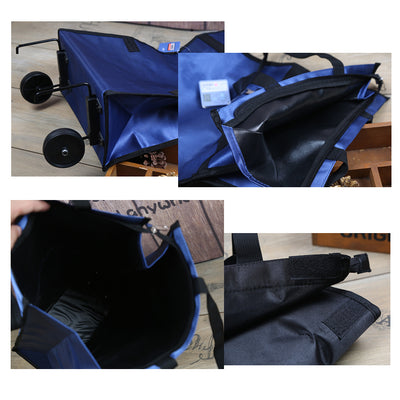 Bolsa de Compras Plegable con Ruedas - Carrito de Viaje Multifuncional - Image 3