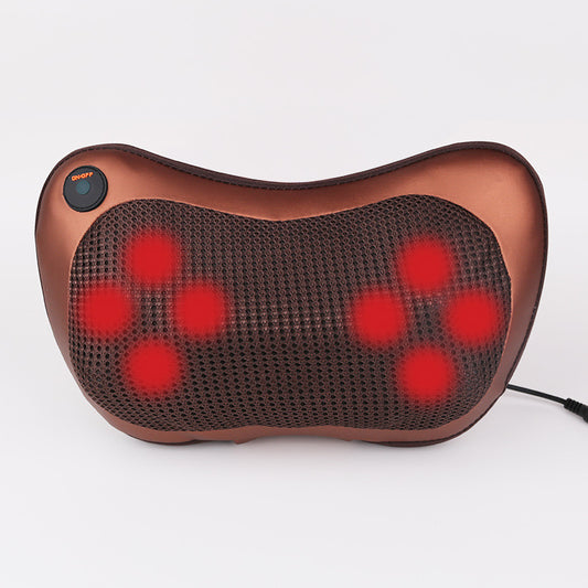 Almohada Masajeadora Cervical y Lumbar Dual con Control Inteligente