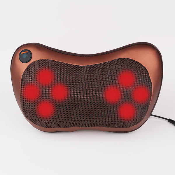 Almohada Masajeadora Cervical y Lumbar Dual con Control Inteligente