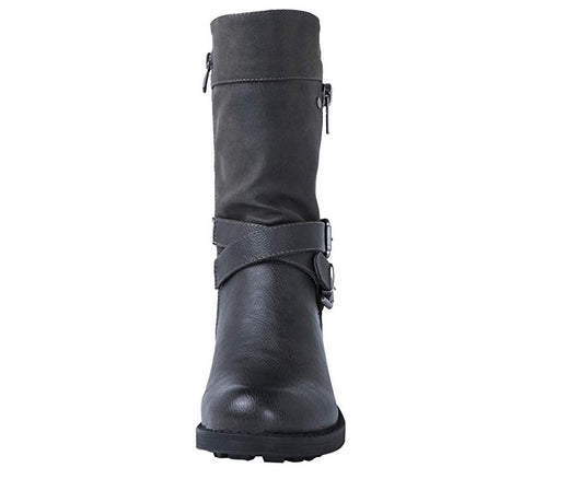 Botas Casuales Cómodas Talla Grande para Mujer con Tacón Bajo - Image 9