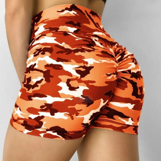 Pantalones Yoga Levantacaderas de Cintura Alta en Melocotón - Image 11