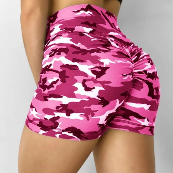 Pantalones Yoga Levantacaderas de Cintura Alta en Melocotón