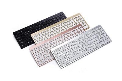 Teclado Inalámbrico USB Profesional para Negocios