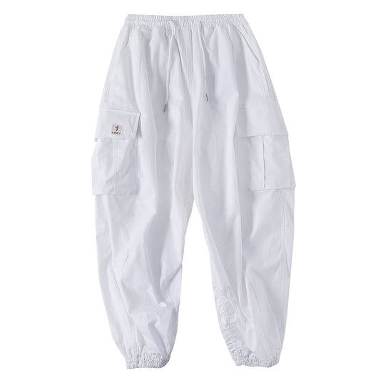 Pantalones de Trabajo con Bolsillos Amplios y Corte Relajado - Image 5