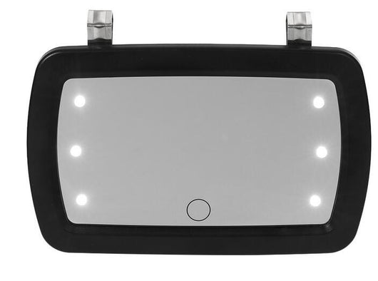 Espejo de Maquillaje para Auto con Luz LED y Control Táctil Universal - Image 7