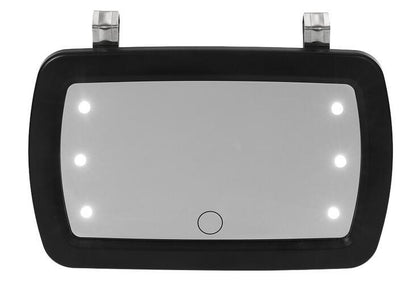 Espejo de Maquillaje para Auto con Luz LED y Control Táctil Universal - Image 2