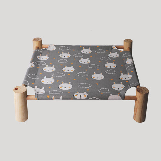 Cama de Madera Maciza para Perros Extraíble y Lavable - Image 7