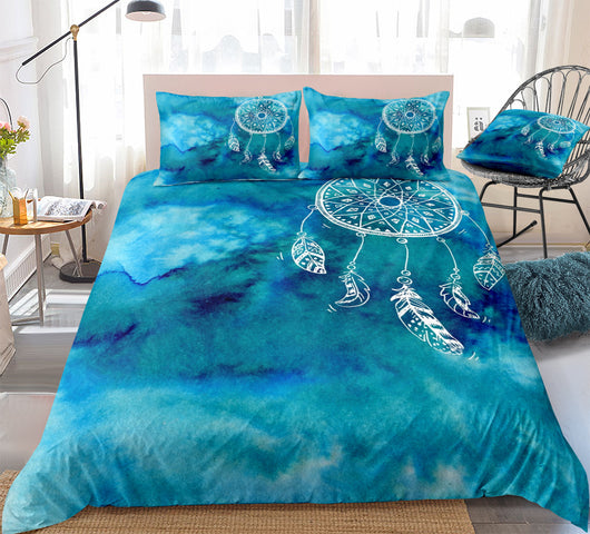 Juego de Cama Atrapasueños Estampado Digital - Set de 3 Piezas - Image 9
