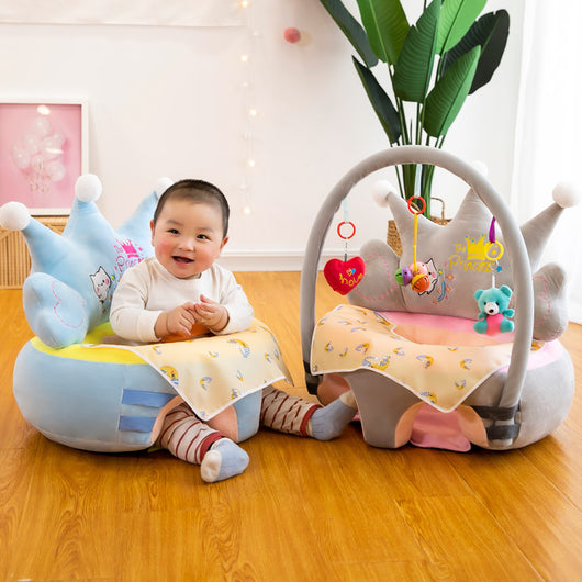 Sillón de Apoyo para Bebé con Funda Lavable - Asiento de Aprendizaje para Pequeños