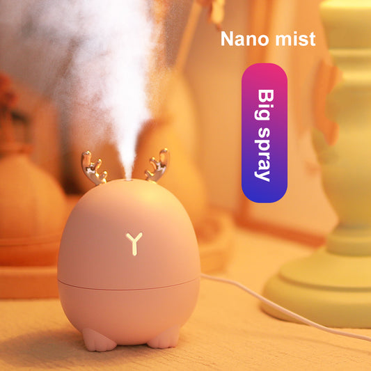 Humidificador USB Diseño Animales Adorables - Venado y Conejo - Image 2