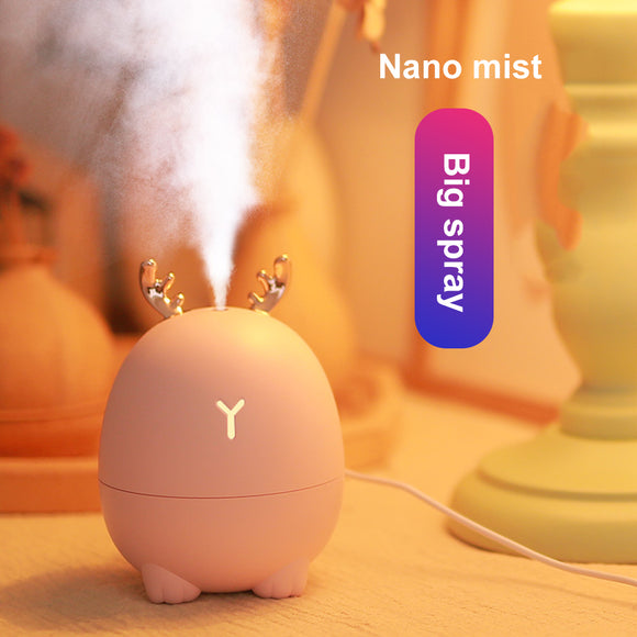 Humidificador USB Diseño Animales Adorables - Venado y Conejo