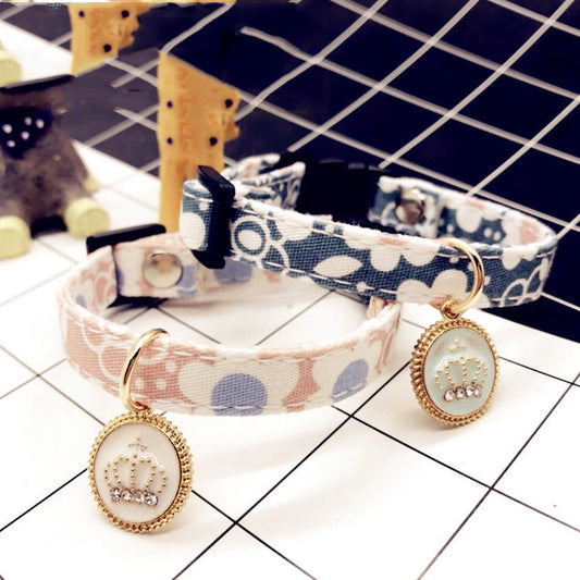 Collar Ajustable para Mascotas con Diseño Floral Delicado - Image 2