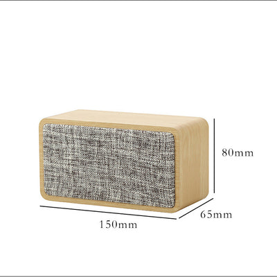 Parlante Bluetooth Retro de Madera con Diseño Vintage - Image 7