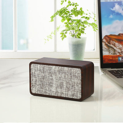Parlante Bluetooth Retro de Madera con Diseño Vintage - Image 9