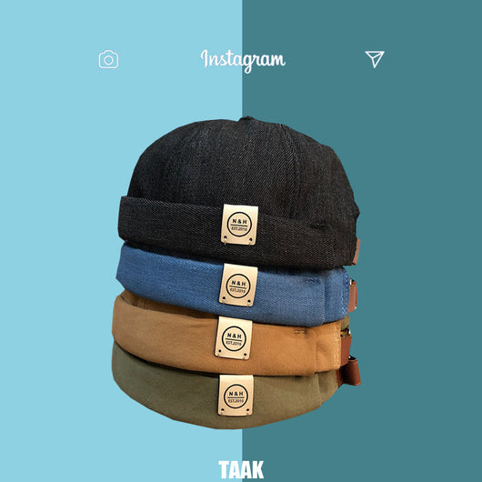 Gorro Retro Vintage con Letras Audaces - Image 5