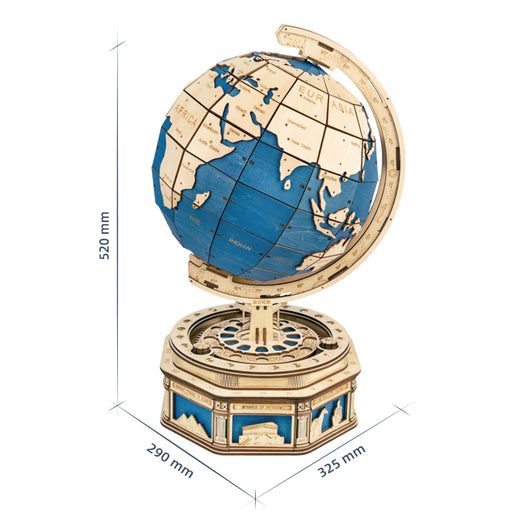 Globo Terráqueo Puzzle 3D Armable a Mano - Image 7