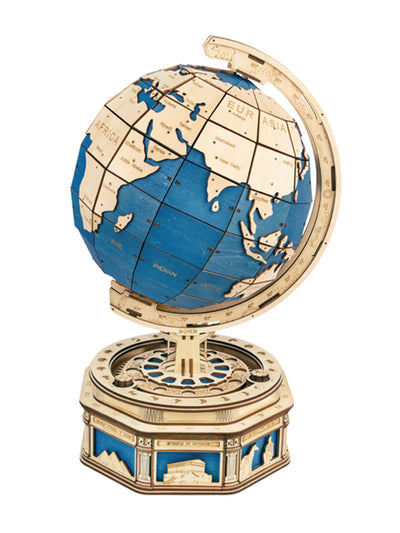 Globo Terráqueo Puzzle 3D Armable a Mano