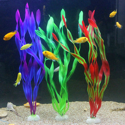 Plantas artificiales para decoracion de acuario - Image 14