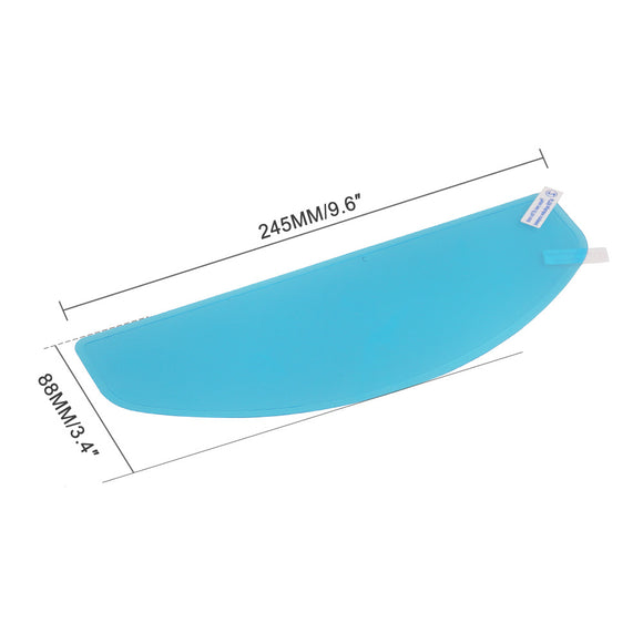 Protector de Pantalla Anti-Empañante para Casco de Moto - Película Transparente Alta Permeabilidad