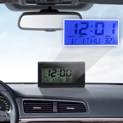 Reloj Digital Autoadhesivo para Auto - Mini Pantalla LED - Image 10