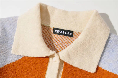 Cardigan Tejido Jacquard Retro para Mujer - Image 9