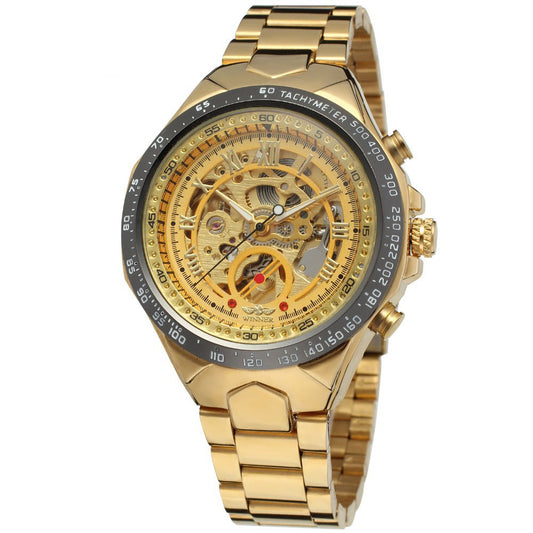 Reloj Automático de Acero Inoxidable para Hombre - Diseño Moderno y Personalizable