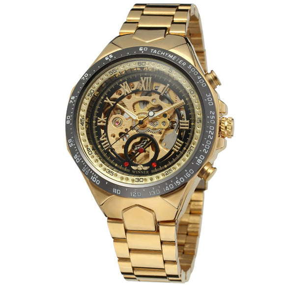 Reloj Automático de Acero Inoxidable para Hombre - Diseño Moderno y Personalizable
