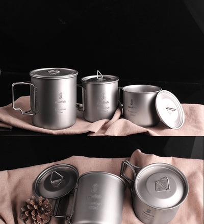 Vaso Térmico de Titanio Portátil para Café y Bebidas - Image 11