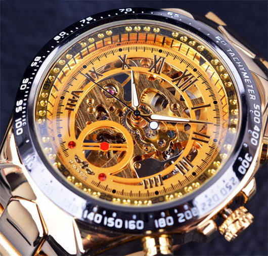 Reloj Automático de Acero Inoxidable para Hombre - Diseño Moderno y Personalizable - Image 4