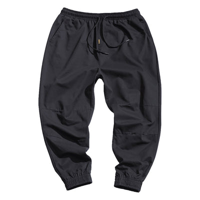 Pantalones Casuales Hombre Primavera Estilo Hong Kong - Corte Clásico Sólido - Image 12