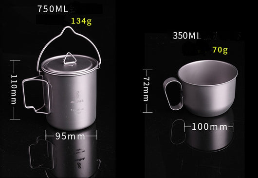 Vaso Térmico de Titanio Portátil para Café y Bebidas - Image 9
