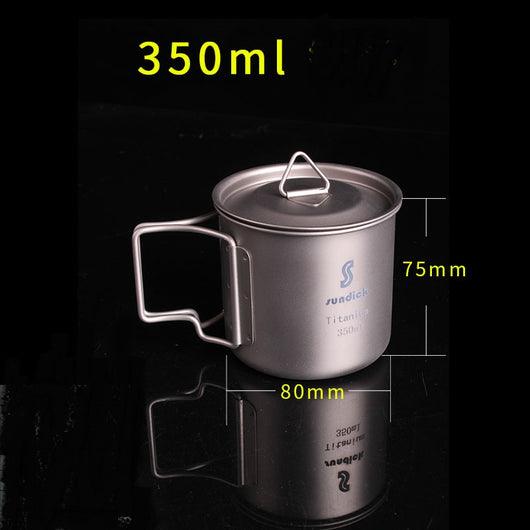 Vaso Térmico de Titanio Portátil para Café y Bebidas - Image 2