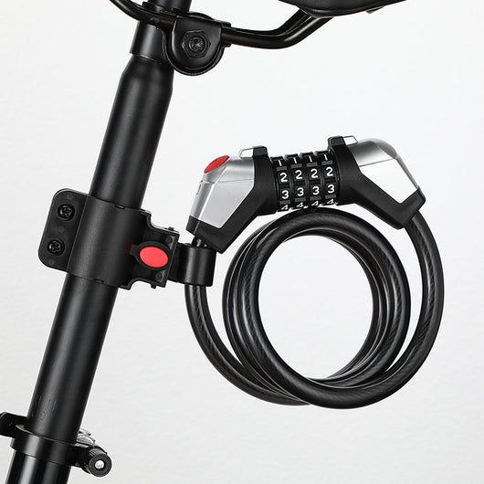 Candado de Bicicleta con Código 4 Dígitos, Núcleo de Aleación Ligera y Luz LED - Image 12