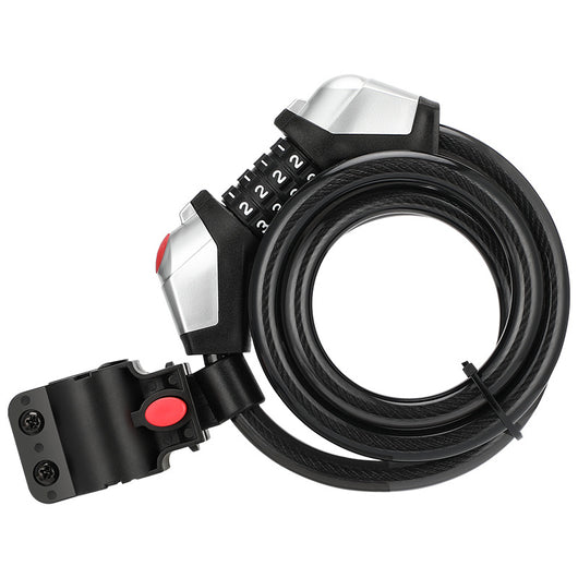 Candado de Bicicleta con Código 4 Dígitos, Núcleo de Aleación Ligera y Luz LED - Image 2