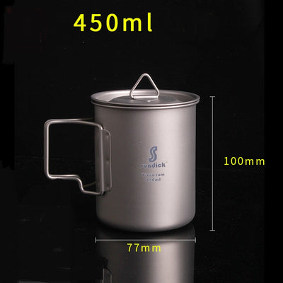 Vaso Térmico de Titanio Portátil para Café y Bebidas - Image 4