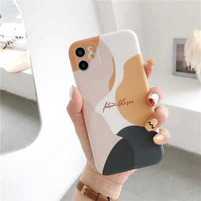 Funda para iPhone Morandi Color Compatible con Apple 12Promax y Modelos X Xs - Image 13