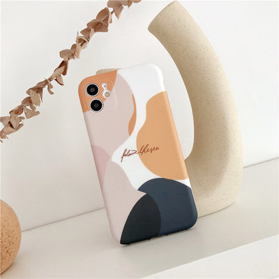 Funda para iPhone Morandi Color Compatible con Apple 12Promax y Modelos X Xs - Image 2