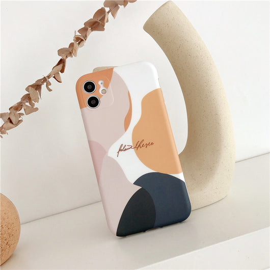 Funda para iPhone Morandi Color Compatible con Apple 12Promax y Modelos X Xs - Image 2