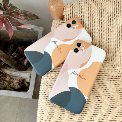 Funda para iPhone Morandi Color Compatible con Apple 12Promax y Modelos X Xs - Image 7