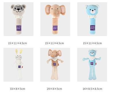 Juguete Perro Sonoro Peluche Suave - Palo Ladrante Milky Cute - Image 11
