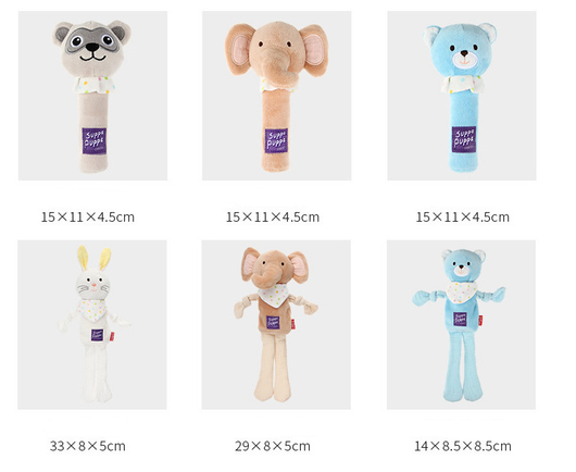 Juguete Perro Sonoro Peluche Suave - Palo Ladrante Milky Cute - Image 11