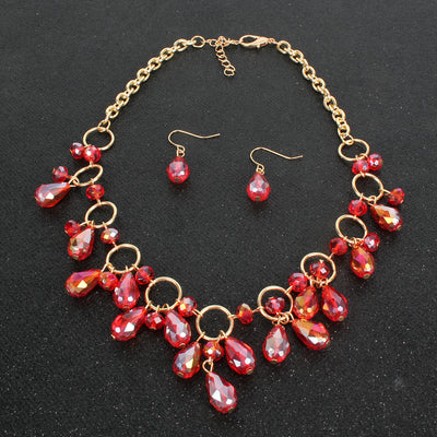 Collar Colgante de Cristal Oversized - Joyería de Moda - Image 8