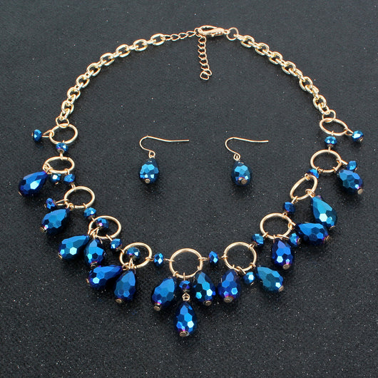 Collar Colgante de Cristal Oversized - Joyería de Moda - Image 4