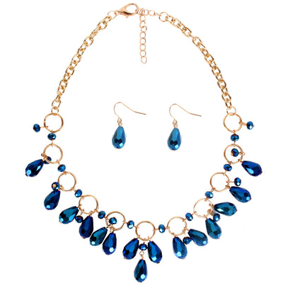 Collar Colgante de Cristal Oversized - Joyería de Moda - Image 3