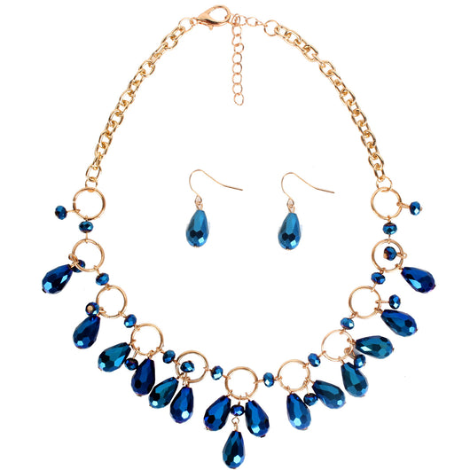 Collar Colgante de Cristal Oversized - Joyería de Moda - Image 3