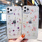 Funda para Celular con Flores Secas en Resina Epoxi Transparente