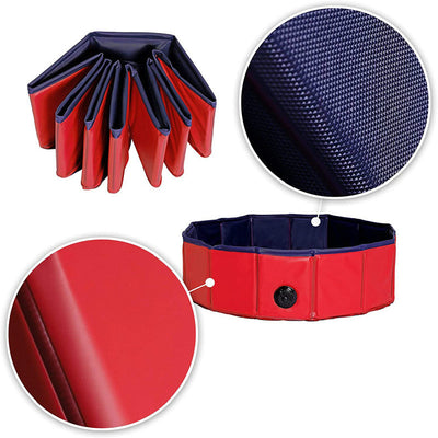 Piscina Portátil Plegable para Mascotas - Bañera para Perros y Gatos - Image 5